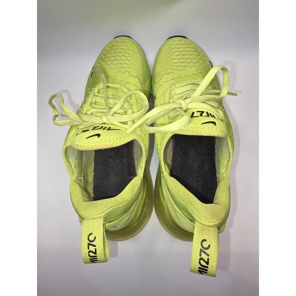 Womens Nike Air Max 270 Tennis Ball Atomic Green Black DV2226-300 Size 6